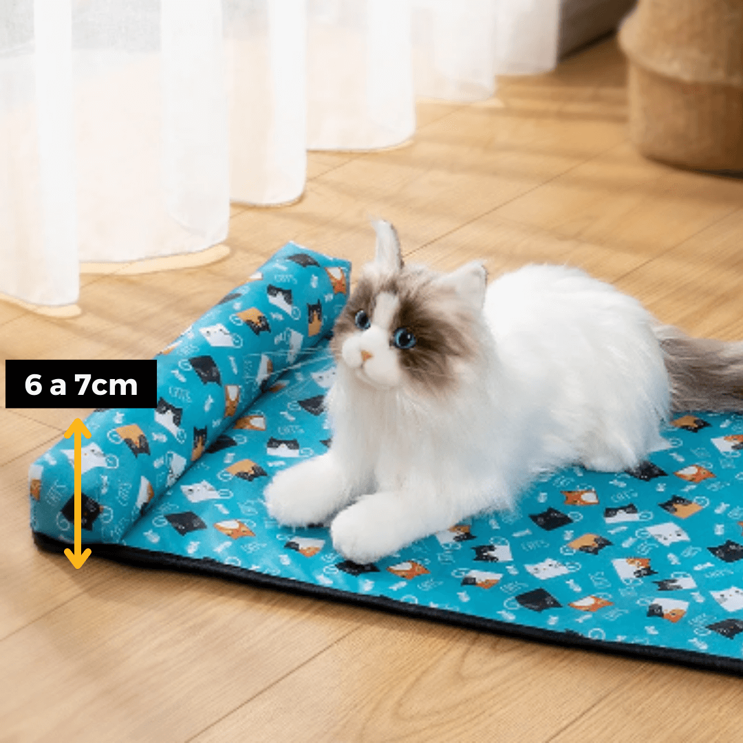 Cama de Gato | Tapete Gelado Para Gatos - Boompreçopet