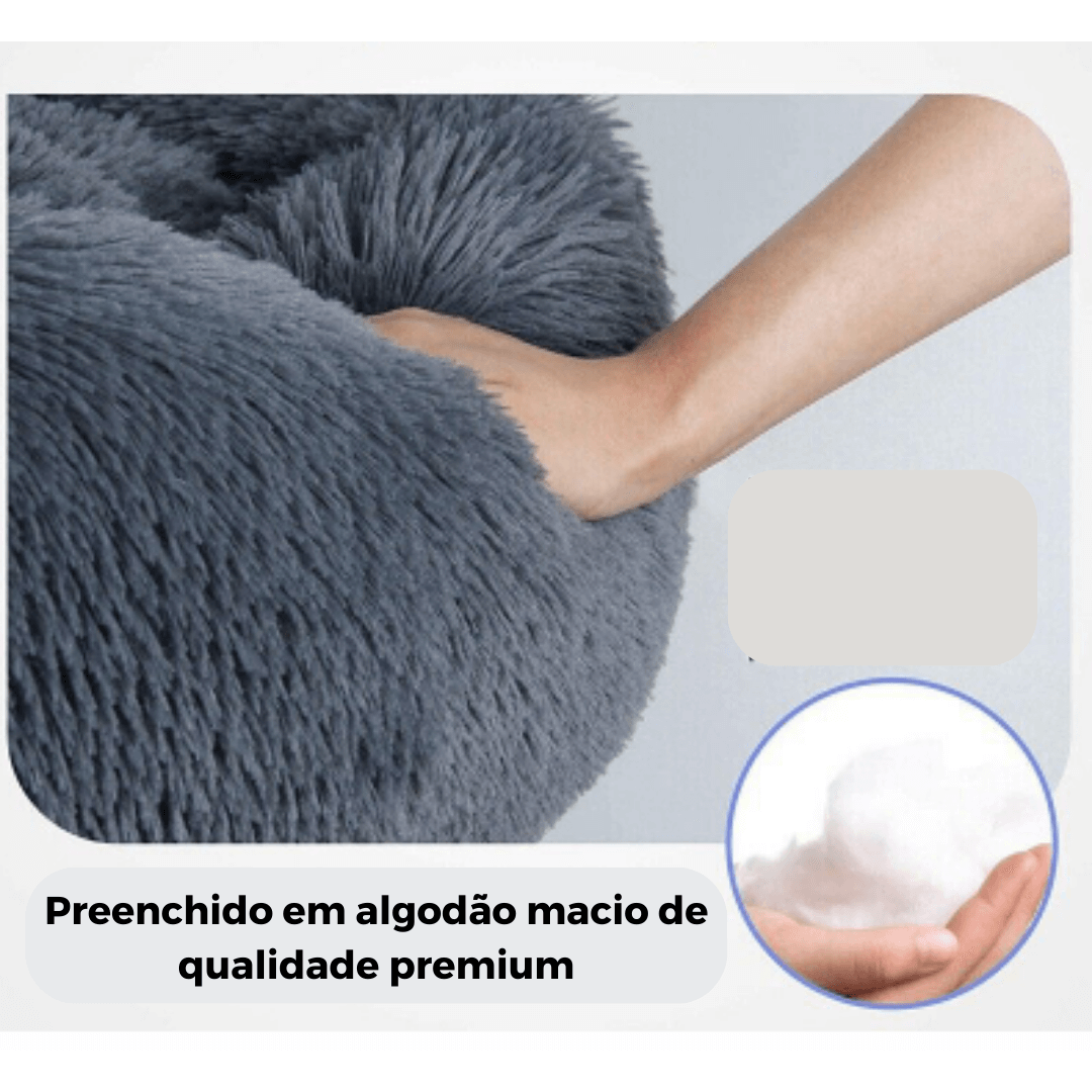 Caminha para Cachorro | Cama Nuvem Pet Relax Quadrada - Boompreçopet