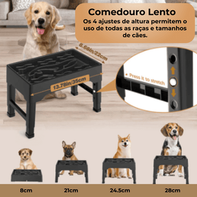 Comedouro Para Cachorro | Comedouro Lento | Alto