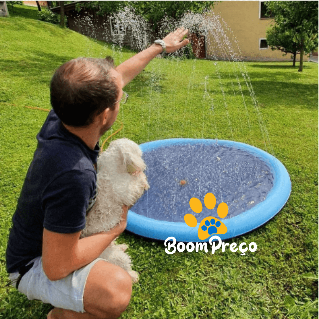 Piscina Para Cachorro | Piscina Chafariz Pet  - Boompreçopet