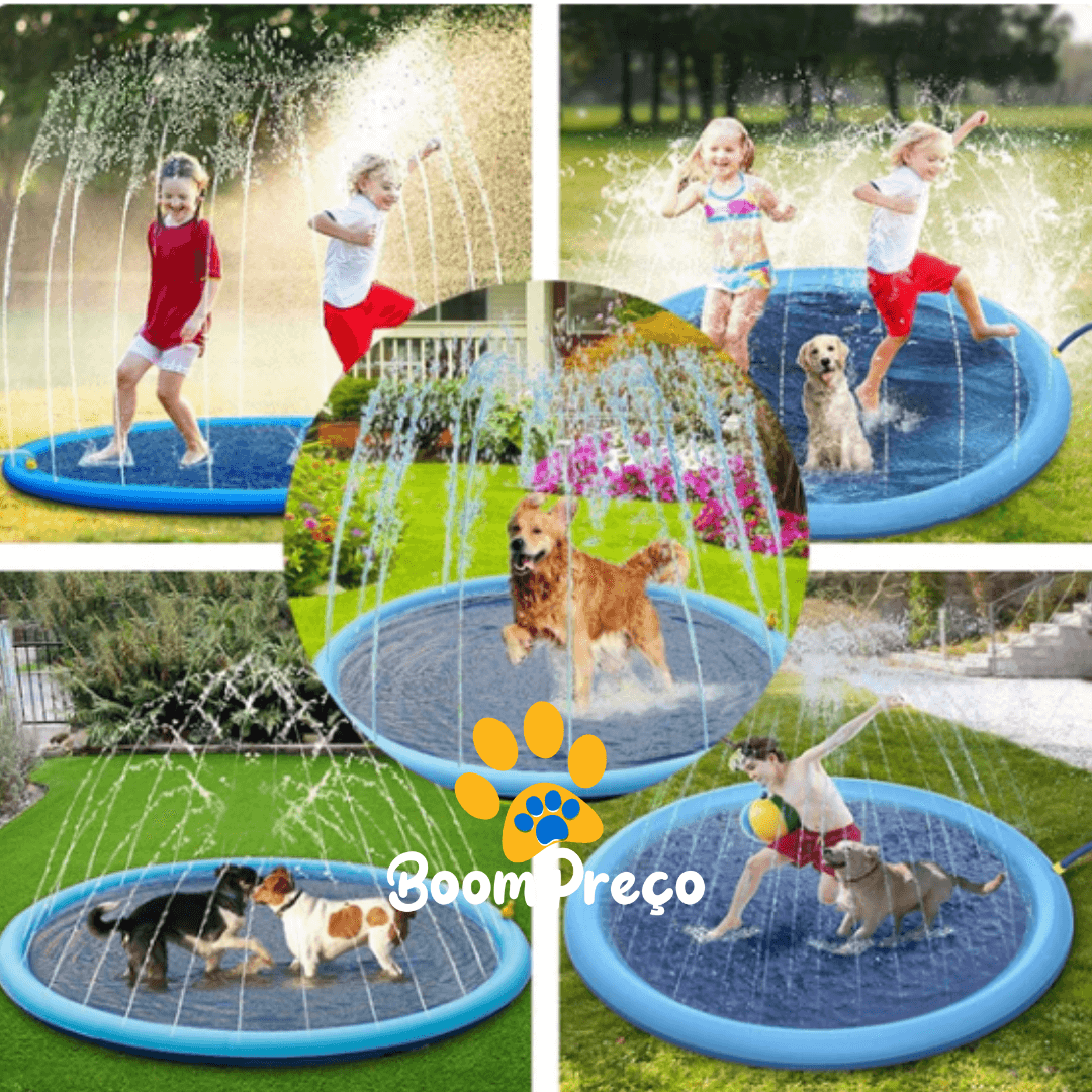 Piscina Para Cachorro | Piscina Chafariz Pet  - Boompreçopet