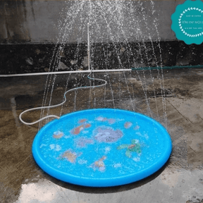 Piscina Para Cachorro | Piscina Chafariz Pet - Azul Claro - Boompreçopet