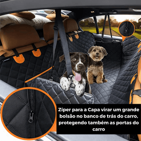 Capa para Cachorro no Carro | Impermeável Para Mala e Banco do Carro - Boompreçopet