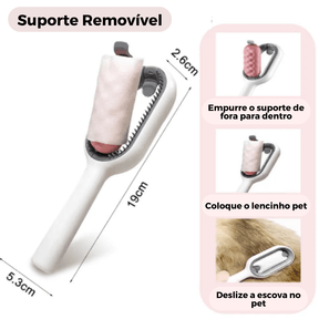 Escova Removedora de Pelos | 3 em 1 - Boompreçopet