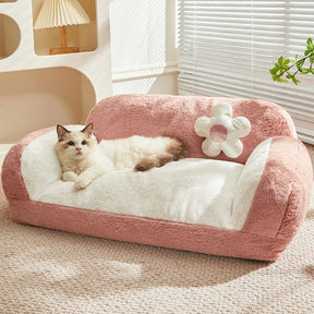 Cama Para Gato | Sofá Flower - Boompreçopet