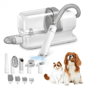 Máquina de Tosar Cão | Com Aspirador Portátil e a Vácuo | Capacidade de 2.3L - Boompreçopet