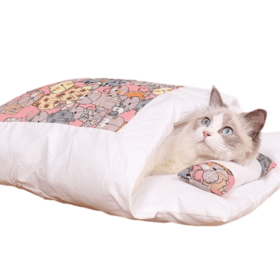 Caminha de Gato | Caminha Para Gato | Saco de Dormir - Boompreçopet