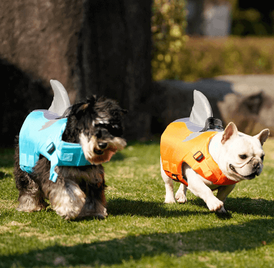 Colete Salva Vidas Para Cachorro | Tubarão - Boompreçopet