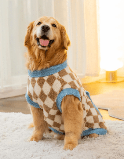 Roupa de Frio Para Cachorro | Casaco de Lã Quente - Boompreçopet