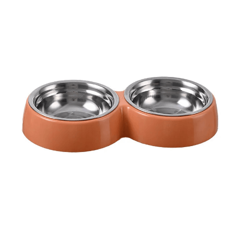 Comedouro Para Cachorro | Duplo em Aço Inox - Boompreçopet