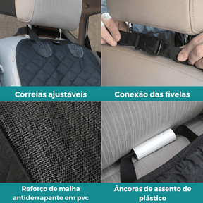 Capa para Cachorro no Carro | Impermeável para Banco Dianteiro - Boompreçopet