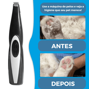 Mini Máquina De Tosar Cachorro Profissional - Boompreçopet