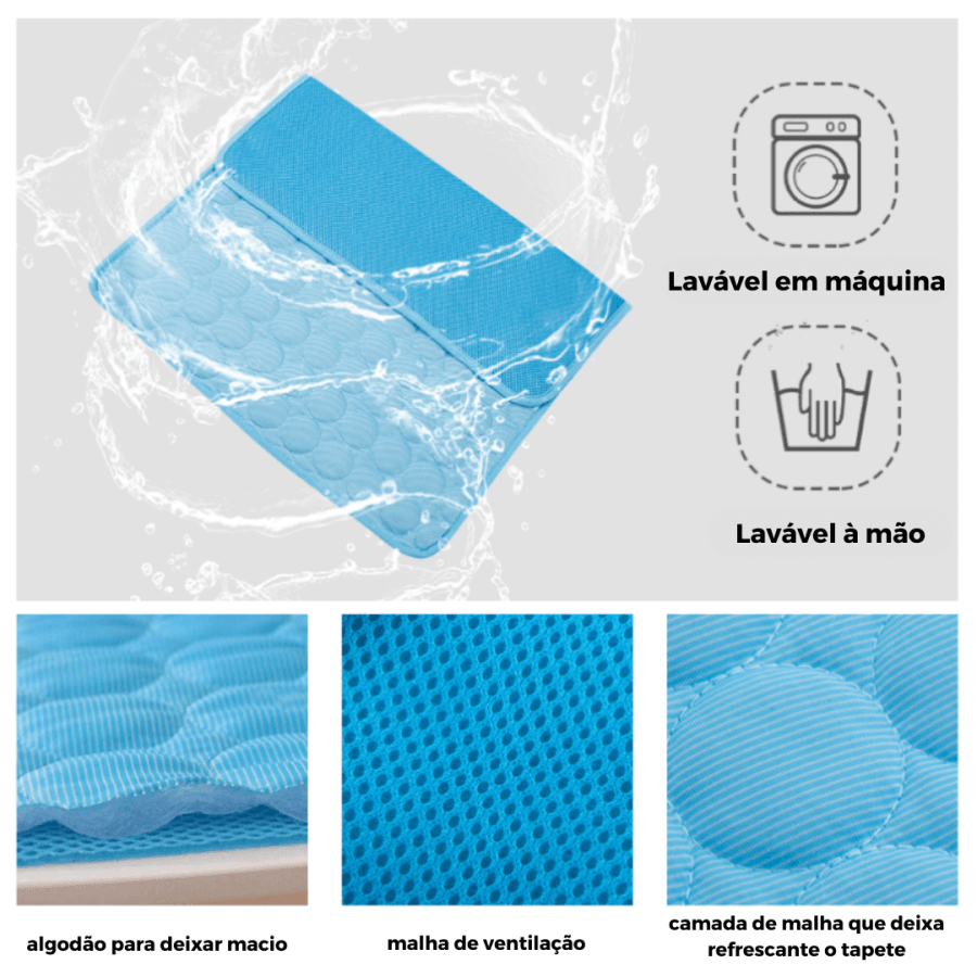 Tapete Gelado Pet - Boompreçopet